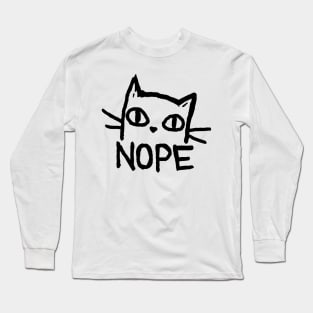 NOPE Long Sleeve T-Shirt